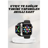 Marsilyan Akıllı Saat Wireless Şarj Yüksek Çözünürlüklü Müzik Dinleme Sesli Cevaplama - Çok Renkli