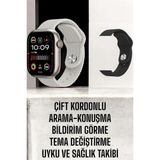 Marsilyan Akıllı Saat Yeni Nesil Gps Özelliği Nfc ve Uyku Takibi - 35 - 48 mm - 1 - 01P-Pembe