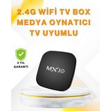 Marsilyan Akıllı Tv Dönüşümü 4K UHD Medya Oynatıcı Android 10 İşletim Sistemi ile Wi-Fi Bağlantısı