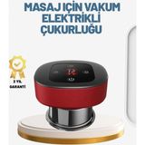 Marsilyan- Akıllı Vakumlu Kupa Masaj Cihazı Ağrı Giderici ve Rahatlatıcı Terapi - Renkli - standart
