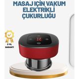 Marsilyan Akıllı Vakumlu Kupa Masaj Cihazı Ağrı Giderici ve Rahatlatıcı Terapi - Renkli