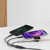Marsilyan Ally 2x Type-C 100W-27W + Apple Watch Için Type-C Şarj KABLOSU-(5775)