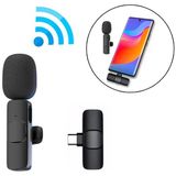 Marsilyan Ally K8 Lightning iPhone Tak Konuş Wireless Kablosuz Mini Yaka Mikrofonu Canlı Yay - MCT9213-9174 - Renkli