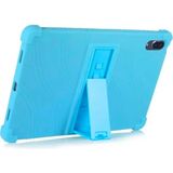 Marsilyan Ally Lenovo Tab P11 Pro TB-J706 Standlı Silikon Kılıf Tablet Kılıfı - Siyah