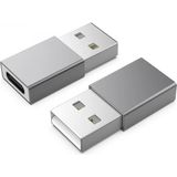 Marsilyan Ally MH-301 USB To Type-C Dişi Çevirici Dönüştürücü Adaptör - Gri