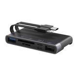 Marsilyan Ally NK-1048HD 6in1 USB + Type-C + Lightning + Sd-Tf Kart Okuyucu Çevirici ADAPTÖR-(5775)
