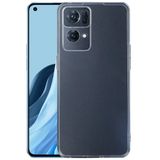 Marsilyan Ally OPPO Reno 7 Pro Kılıf Kamera Korumalı Ultra İnce Şeffaf Silikon Kılıf-(5775)