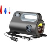 Marsilyan Ally ST-5523 LED Işıklı Taşınabilir Hava Pompası Kompresör Araç Lastik Şişirme Makinesi-(5 - 0 - 3 Yaş - Siyah