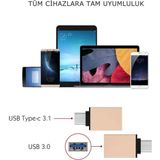 Marsilyan Ally USB Type C Otg Converter Çevirici BAŞLIK-(5775) - MCT6126-3568 - Pembe