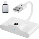 Marsilyan Ally Usb+Type-C Android Kablosuz Carplay Adaptör Çevirici - Youtube Netflix Tiktok Video Yansıtıcı - Siyah