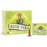 Marsilyan™- Aloe Vera Aromalı Konik Tütsü - Renkli - 1
