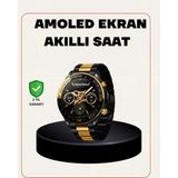 Marsilyan Amoled Akıllı Saat Manyetik Şarj Gps Destekli Spor ve Günlük Kullanım - 1 - Renkli