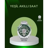 Marsilyan Amoled Ekran Akıllı Saat Harita Gösterimli Bluetooth Aramalı 3 Kayışlı - 01P-Pembe