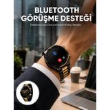 Marsilyan Amoled Ekran Akıllı Saat Uyku Nabız Adım Ölçer Su Geçirmez Yeni Nesil - Renkli - 35 - 48 mm - 1