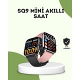 Marsilyan Amoled Titreşimli Bildirimli Akıllı Saat - 35 - 48 mm - 1 - 01P-Pembe