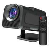 Marsilyan Android Projeksiyon Siyah Taşınabilir Sinema Projektörü 4K 1080P Ev Sineması Bluetooth - 0 - Siyah