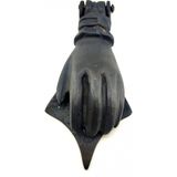 Marsilyan Antika Tarz Dekoratif Pirinç El Kapı Tokmağı, Taktak - 167X75 Mm, Oksit - Renkli