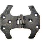 Marsilyan Antika Tarz Dekoratif Pirinç Fit Menteşe - 67 Mm, Oksit - Renkli - 1