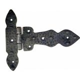 Marsilyan Antika Tarz Dekoratif Pirinç Kuyruklu Düğmeli Menteşe No1 - 117X142 Mm, Oksit