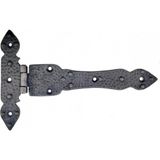 Marsilyan Antika Tarz Dekoratif Pirinç Kuyruklu Düğmeli Menteşe No3 - 155X240 Mm, Oksit - 155 x 240 mm - Renkli