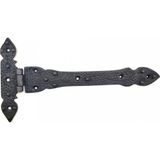 Marsilyan Antika Tarz Dekoratif Pirinç Kuyruklu Lale Menteşe - 147X193 Mm, Oksit