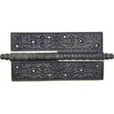 Marsilyan Antika Tarz Dekoratif Pirinç Lüks Okka Menteşe - 20CM, Oksit - Renkli