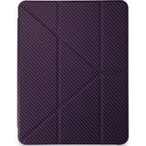 Marsilyan™- Apple Ipad Pro 13 (2024) Kılıf Color Karbon Tablet Kılıfı - Derin Mor - Renkli