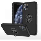Marsilyan™- Apple Iphone 11 Pro Max Kılıf Elit Yüzüklü Kapak - Siyah