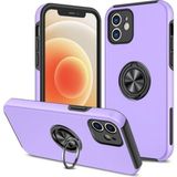 Marsilyan™- Apple Iphone 12 Kılıf Elit Yüzüklü Kapak - Mor