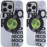 Marsilyan™- Apple Iphone 12 Pro Max Kılıf Apollo Magneticsafe Desenli Kapak - Apollo Şeffaf - 5