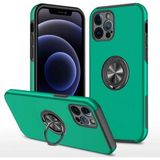 Marsilyan™- Apple Iphone 12 Pro Max Kılıf Elit Yüzüklü Kapak - Yeşil