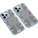Marsilyan™- Apple Iphone 13 Pro Kılıf Mekanik Bumper Kapak - Mavi