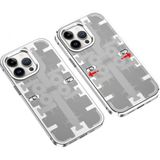 Marsilyan™- Apple Iphone 13 Pro Max Kılıf Mekanik Bumper Kapak - Gümüş