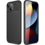 Marsilyan™- Apple Iphone 14 Kılıf Auto Focus Karbon Kapak - Siyah