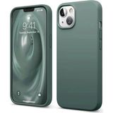 Marsilyan™- Apple Iphone 14 Kılıf First Silikon - Koyu Yeşil
