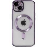 Marsilyan™- Apple Iphone 14 Kılıf Kross Magneticsafe Kapak - Mor