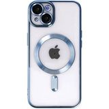 Marsilyan™- Apple Iphone 14 Kılıf Kross Magneticsafe Kapak - Sierra Blue