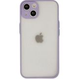Marsilyan™- Apple Iphone 14 Kılıf Montreal Silikon Kapak - Mor