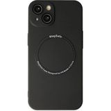 Marsilyan™- Apple Iphone 14 Plus Kılıf Jack Magneticsafe Lens Silikon - Siyah