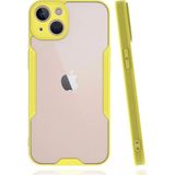 Marsilyan™- Apple Iphone 14 Plus Kılıf Platin Silikon - Sarı