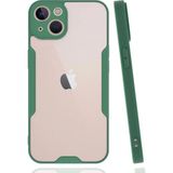 Marsilyan™- Apple Iphone 14 Plus Kılıf Platin Silikon - Yeşil