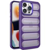 Marsilyan Apple İphone 14 Pro Kılıf Airmax Silikon Kapak - Derin Mor