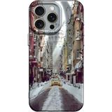 Marsilyan™- Apple Iphone 14 Pro Kılıf Crew Desenli Kapak - Galata Kulesi