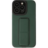 Marsilyan™- Apple Iphone 14 Pro Kılıf Mega Standlı Silikon - Yeşil