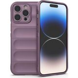 Marsilyan™- Apple Iphone 14 Pro Kılıf Optimum Silikon - Mor