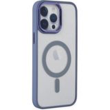 Marsilyan™- Apple Iphone 14 Pro Kılıf Room Magneticsafe Silikon - Sierra Blue
