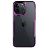 Marsilyan Apple İphone 14 Pro Max Kılıf Boyi Silikon Kapak - Derin Mor