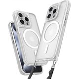 Marsilyan™- Apple Iphone 14 Pro Max Kılıf Enka Magsafe Silikon Kılıf - Şeffaf