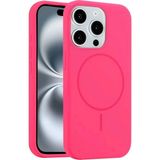 Marsilyan™- Apple Iphone 14 Pro Max Kılıf Jully Magsafe Kapak - Pembe