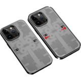 Marsilyan™- Apple Iphone 14 Pro Max Kılıf Mekanik Bumper Kapak - Siyah